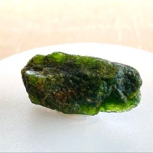 Rare Dioptase gemstone. Stone of emotional healing